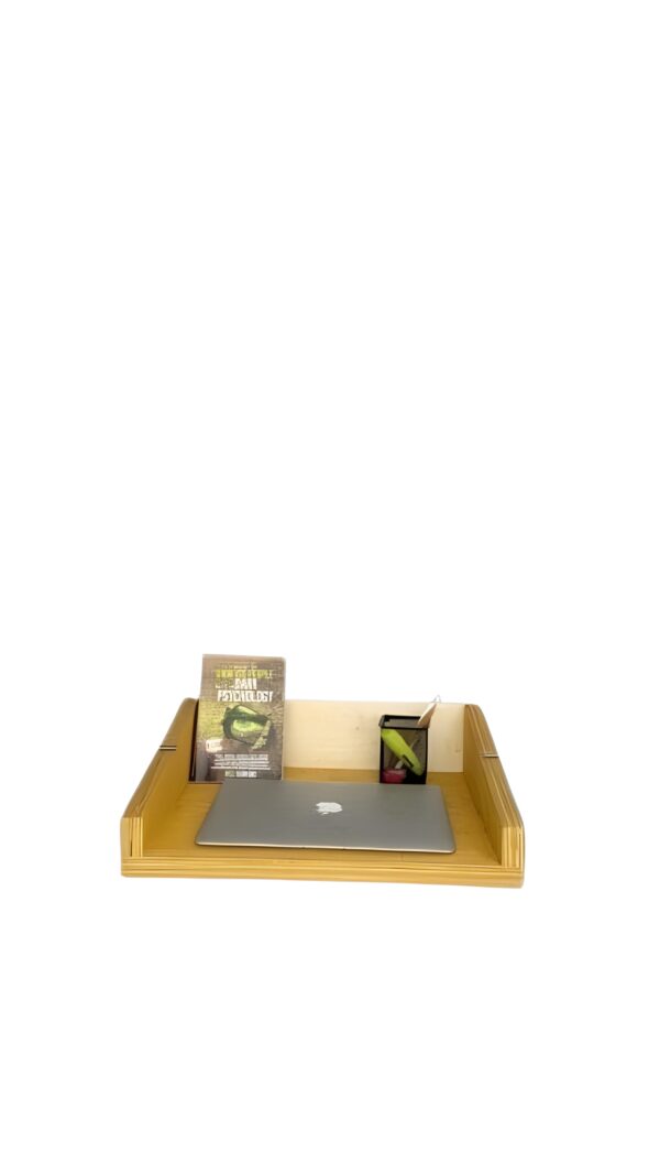 Foldable Floating Wall Desk with Storage