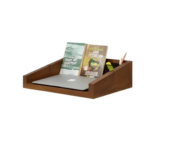 Foldable Floating Wall Desk with Storage